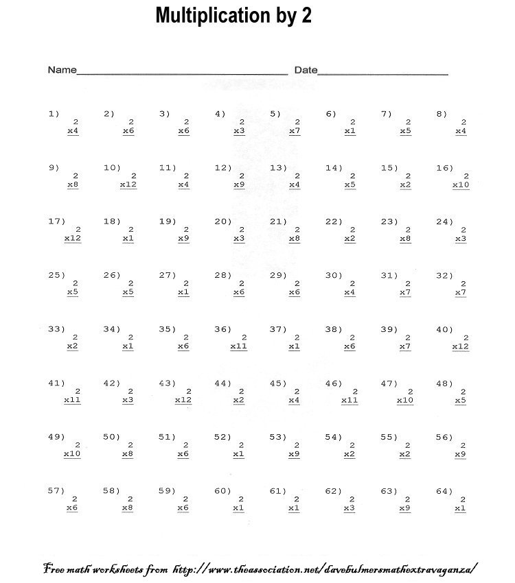 Dave Bulmer's Math Extravaganza